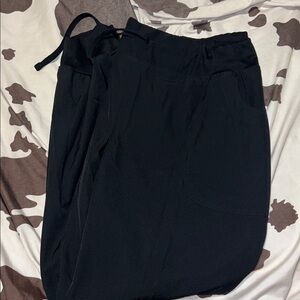 Heartsoul black scrub joggers